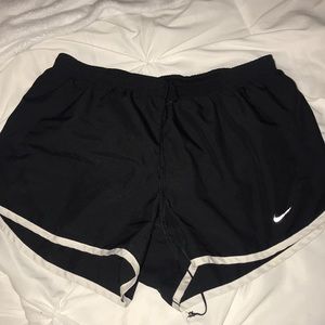 Black Nike Running shorts